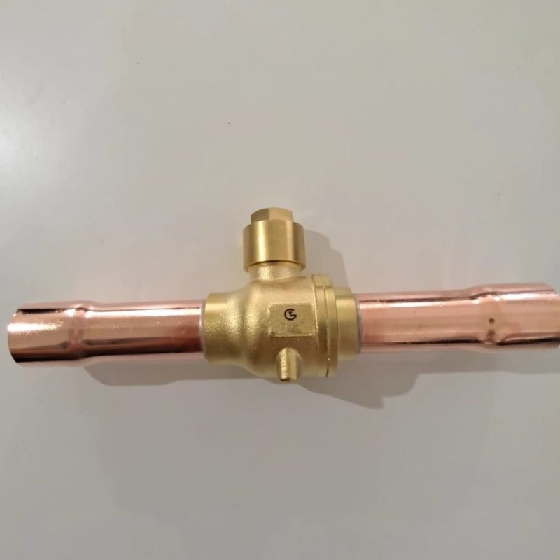 Brass Ball Valve for Refrigerants and Other Applications 0-4.5 MPa Range