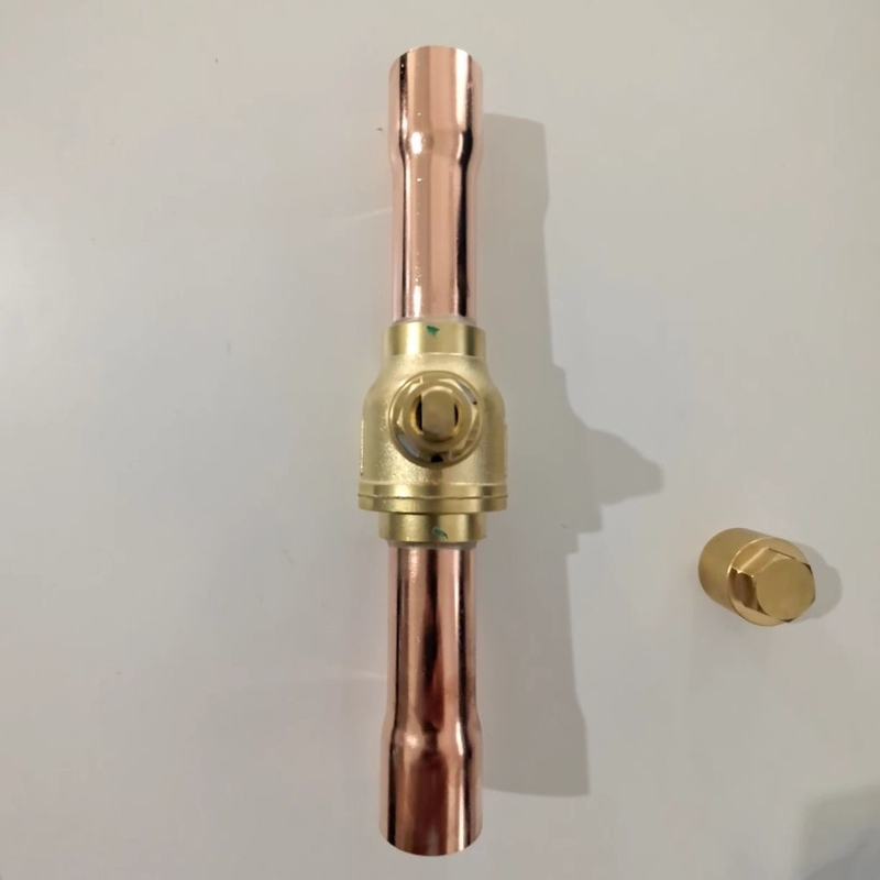 Brass Ball Valve for Refrigerants and Other Applications 0-4.5 MPa Range