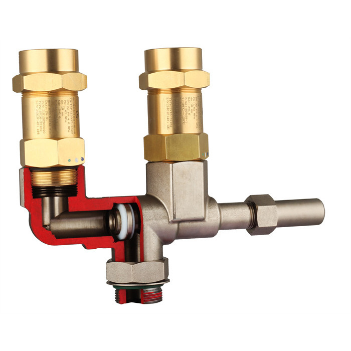 Safety Relief Valve With Temperature Range -29.C~140.C And Set Pressure 0.3~4.5MPa CE Certified