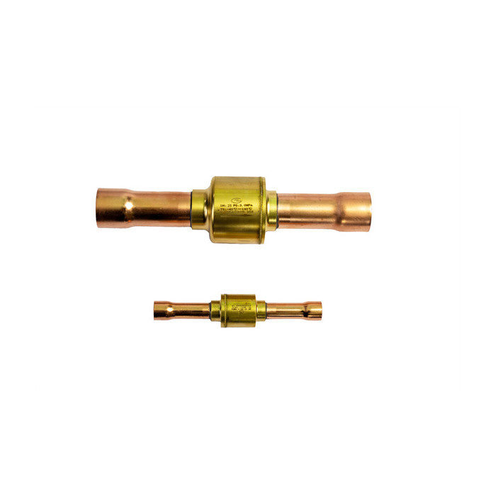 CFC HCFC HFC DN6～DN65 Low Pressure Drop Non Return Valve Refrigeration Hydraulic Pressure 6.3MPa