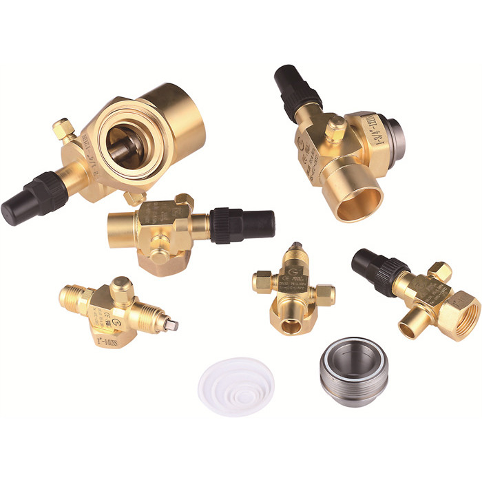 DN4~DN50 Rotolock Valve for Air Conditioning and Chiller System with 0~4.5 MPa Pressure