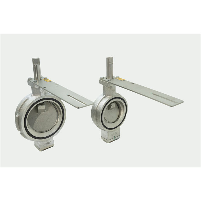 Protection Class IP67 Refrigeration Butterfly Valve for CFC HCFC HFC DN40～DN300 Size