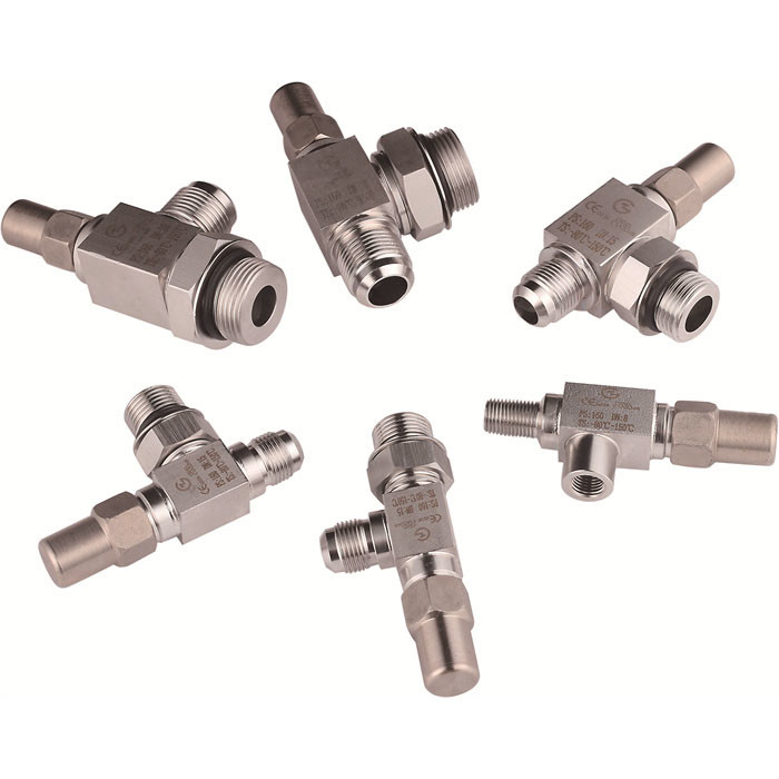 CO2 Refrigeration 3/4 Inch Compression Shut Off Valve High Pressure DN4～DN40 0～16.0 MPa -40C～ 140C