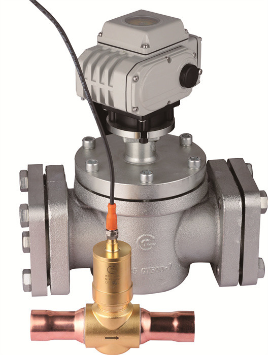 1.0-2.5 Accuracy Grade IP67 Refrigeration Electric Expansion Valve For HCFC Refrigerants