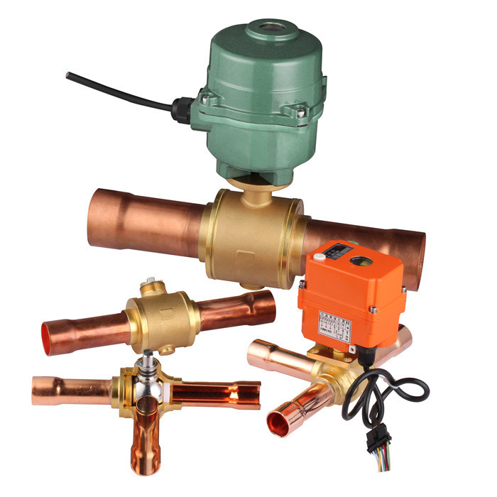1.0-2.5 Accuracy Grade IP67 Refrigeration Electric Expansion Valve For HCFC Refrigerants