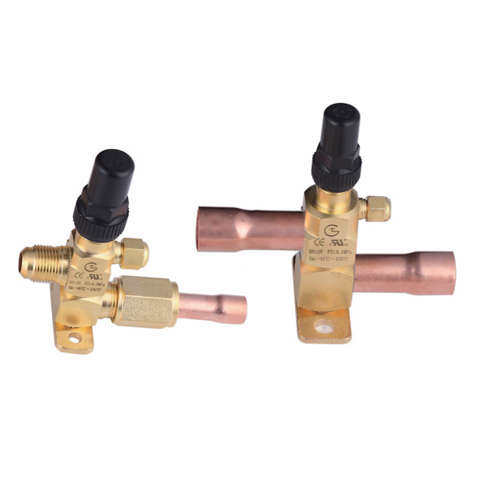 DN4～DN50 Refrigeration Hand Valve Refrigeration Vertical Valve And Hand Valve For CFC HCFC HFC
