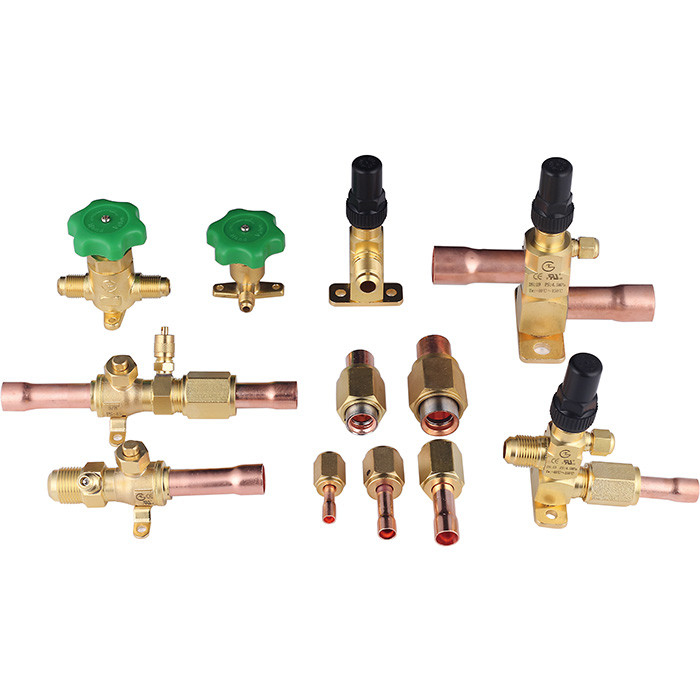 DN4～DN50 Refrigeration Hand Valve Refrigeration Vertical Valve And Hand Valve For CFC HCFC HFC