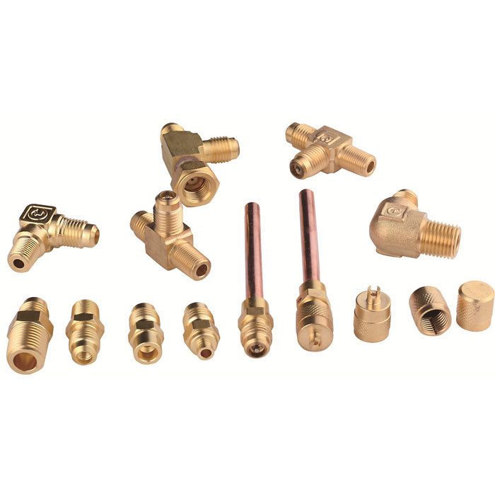 Precision Manual Brass Needle Valve and Fittings for Refrigeration and Air Conditioning Systems