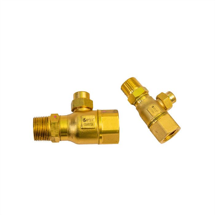 Easy Installation 3 Way Refrigeration Valve 0.3～5.0MPa For CFC HCFC And HFC Refrigerants