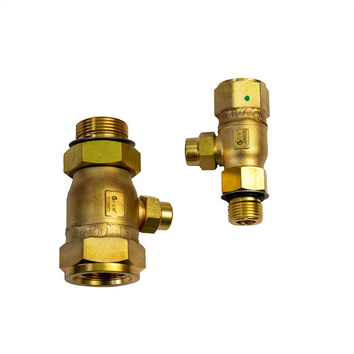CFC HCFC HFC 3 Way Shut Off Valve for Refrigeration Temperature Range -29℃～+140℃