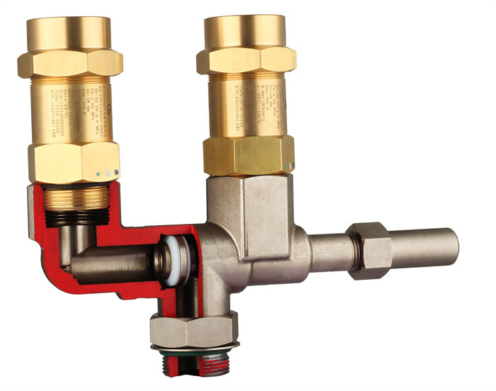 Easy Installation HFC HCFC Refrigeration Valve for Temperature Range -29C～ 140C