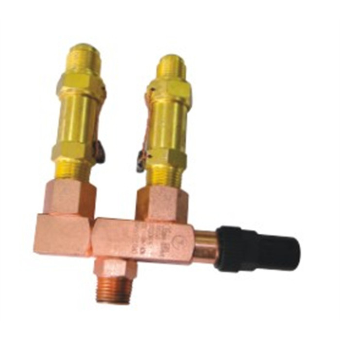 Safety Refrigerant Relief Valve For CFC/HCFC/HFC Refrigerants Good Sealing Performance